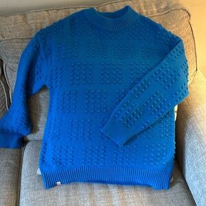 Blue Target Lego Sweater SIZE MEDIUM EXCELLENT Condition